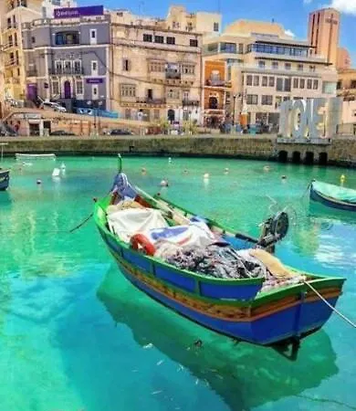 公寓 Luxury Coastal With Panoramic Views S9 斯利马