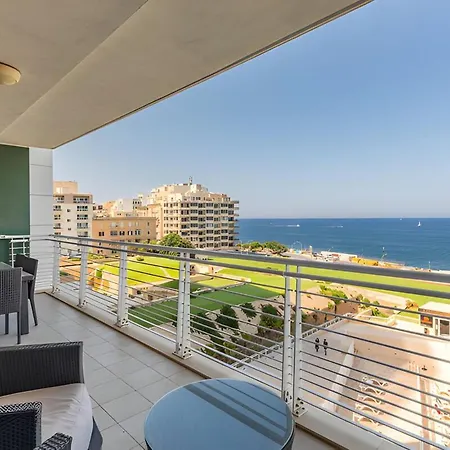 Luxury Coastal With Panoramic Views S9 公寓 斯利马